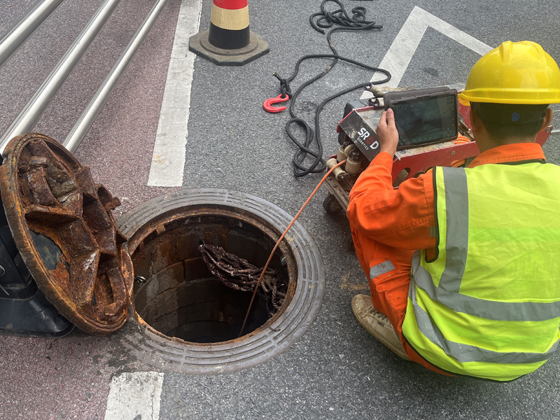 后白市政管道内窥检测