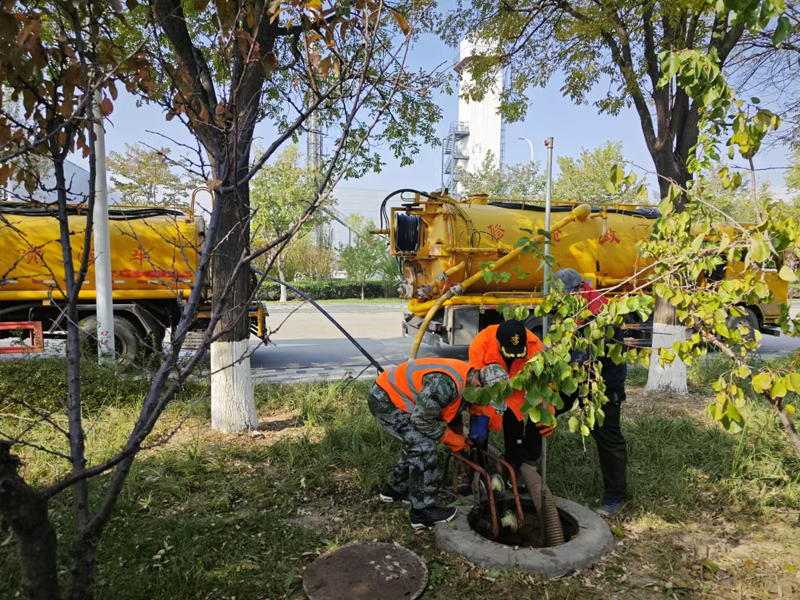 后白厂区管道清洗